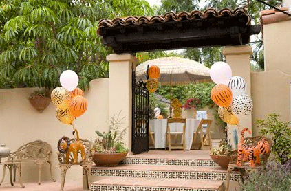 Safari party, balloons, parties, birthday parties, special ocassions, theme parties, party ideas, event, children, kids, child, entertainment, entertainer